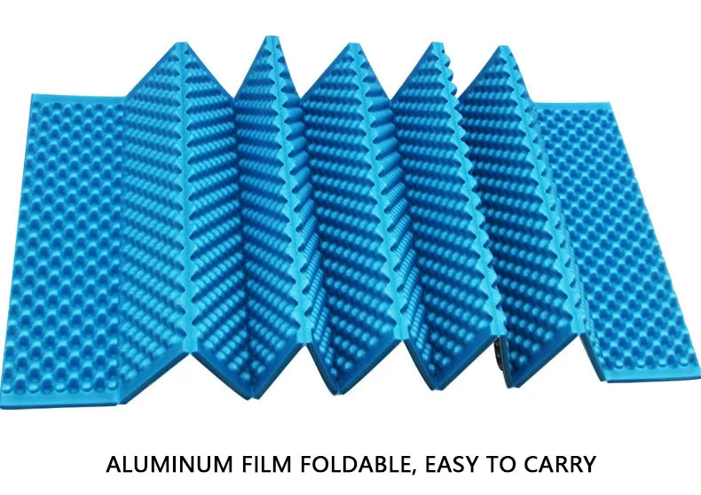 Ixpe Closed Cell Foam Sleeping Pad Egg Nest Aluminum Silver Film