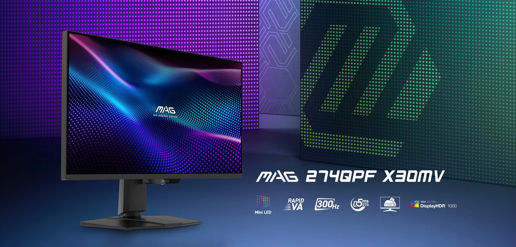 【ゲーミングモニター】MSI MAG 274QPF X30MV【WQHD】 Amazon.co.jp: MSI Mini LEDゲーミングモニターMAG 274QPF X30MV