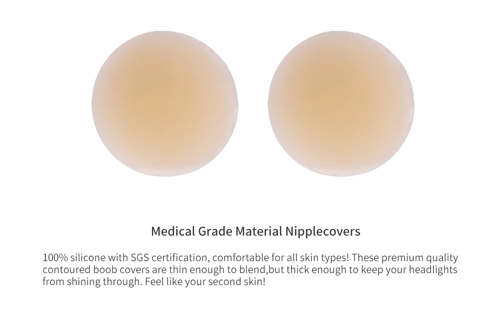 Intimates Accessories Breast Petals Invisible Seamless Waterproof Self
