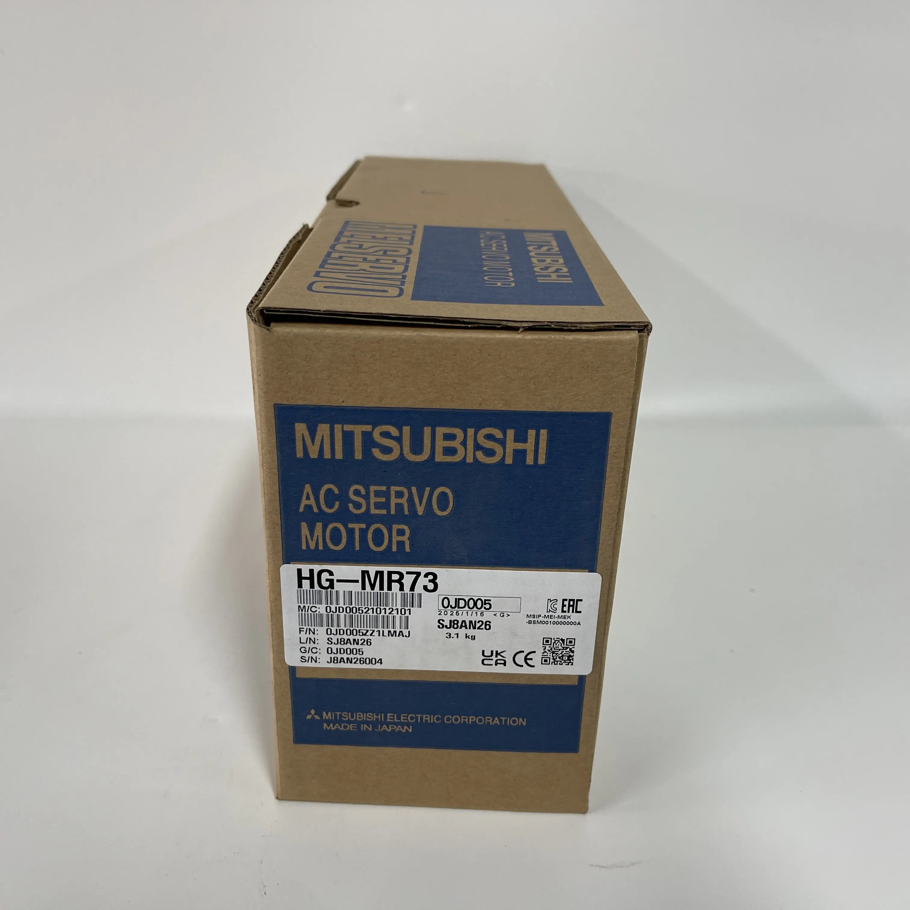 Mitsubishi AC Servo Motor HG-MR73