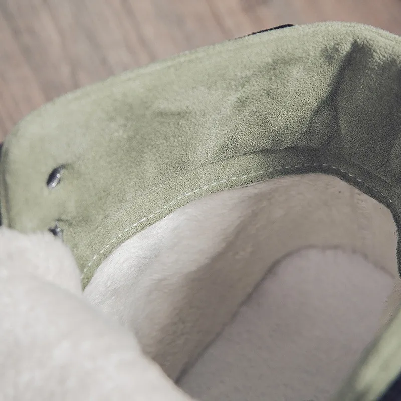 Хлопковая женская бархатная Спортивная Толстая теплая Студенческая Повседневная дикая осенне-зимняя обувь для скейтборда