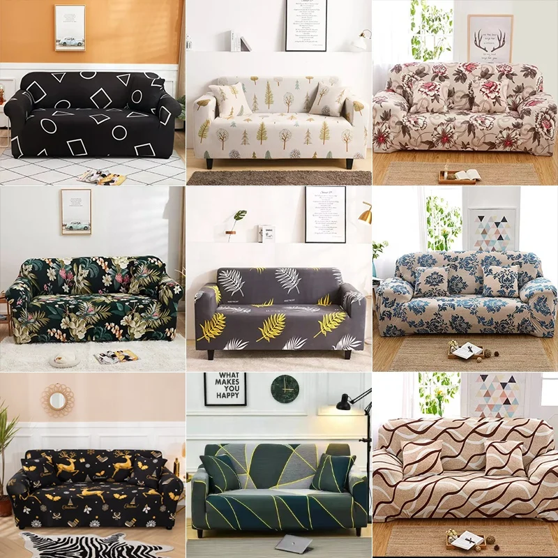 Лидер продаж на Amazon, чехол для дивана с принтом, Супер Мягкий тканевый эластичный чехол для дивана, оптовая продажа
