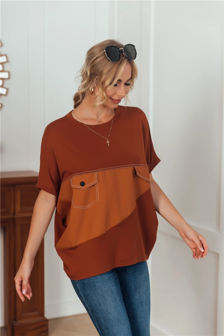 2021 Summer Latest Design Ladies Blouse 