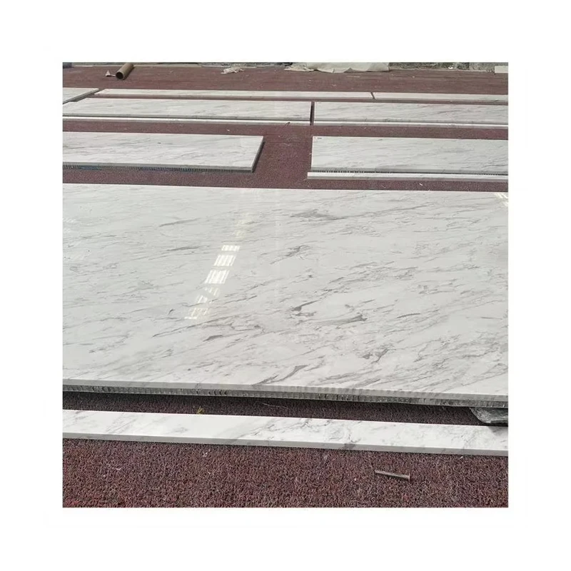 Natural White Marble with Grey Veins Cheap Volakas White  Popular White Marble Tile