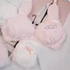 Perro Chihuahua de pelaje rosa
