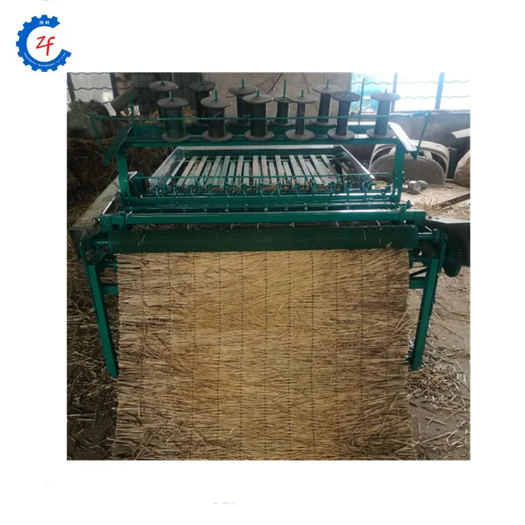 Simple Easy to Operate Bamboo Mat Weaving Machine