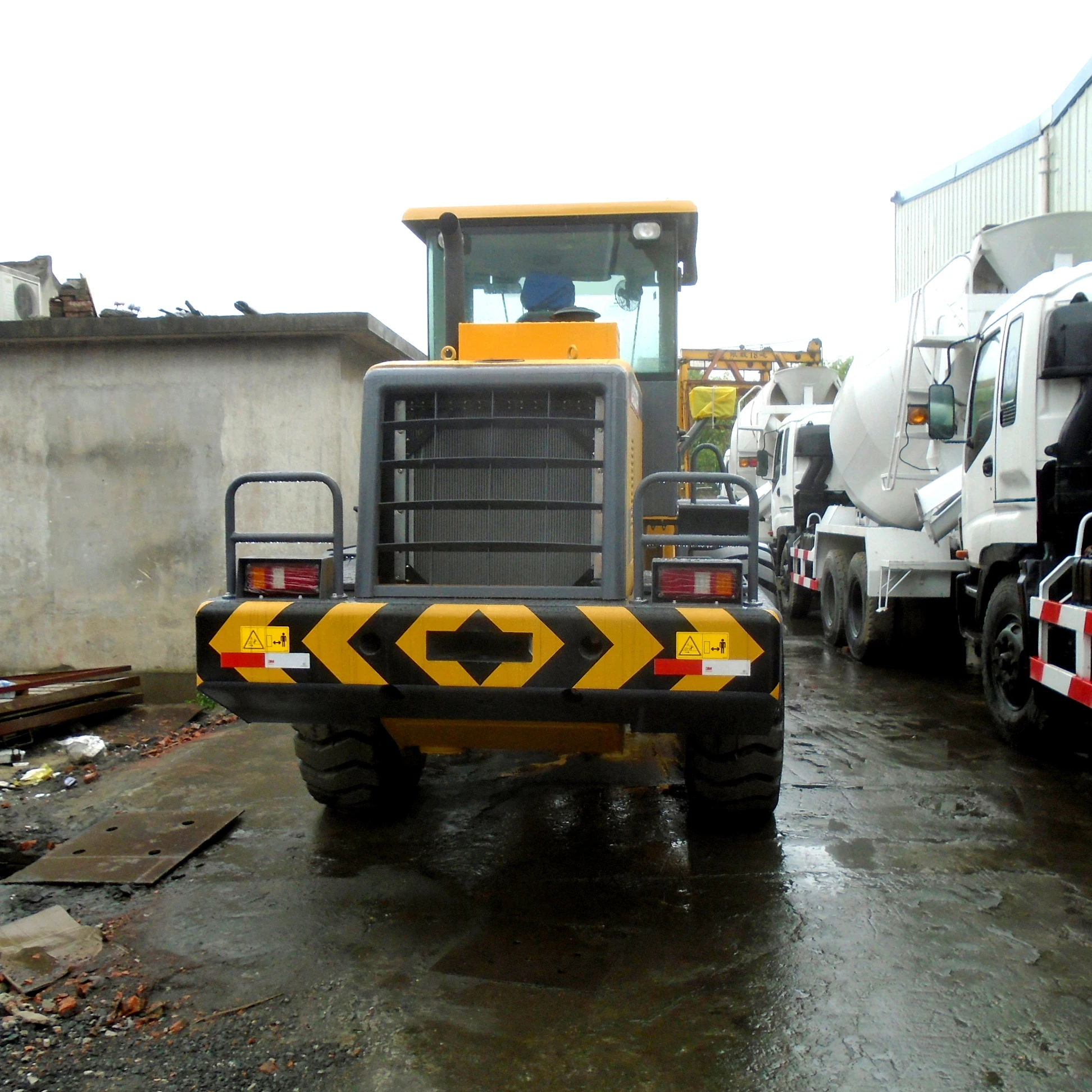 XC978 Hydraulic Small Wheel Loader 7Ton Front End Loader XC978 with Log Grapple