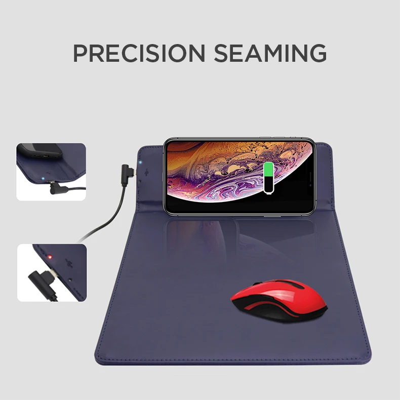 New Creative 2in1 Wireless Phone Charger And Mouse Pads For Office