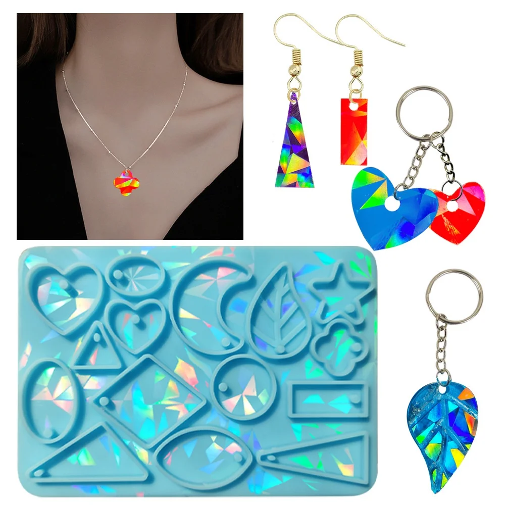 Environmentally Friendly Silicone Mold Keychain Earrings Ear Pendants Drop Earrings Wind Chimes Silicone Molds factory