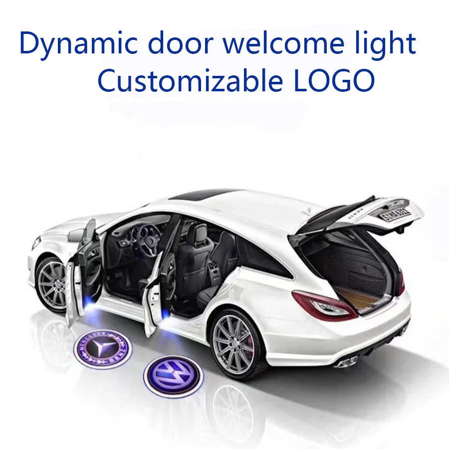 TCYATO定制标志发光二极管门灯3D激光投影迎宾光红外感应6000k色温新款