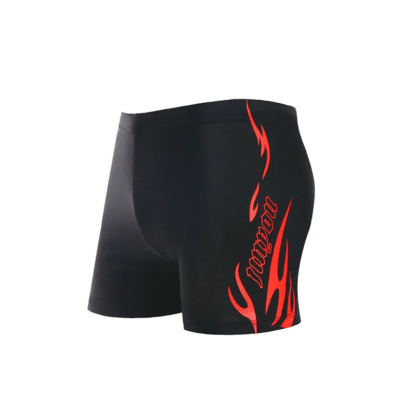 Spot Swimming Suit Men' Race Swimming Short Large Size Quick Drying Hot Spring Bathing Suit Flat Corner Swimming374_voghion.com