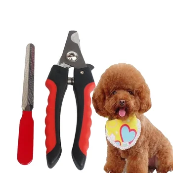 Pet Nail Clipper Cutter Scissors Set Stainless Steel Grooming Clippers Professional Dog Nail Clipper