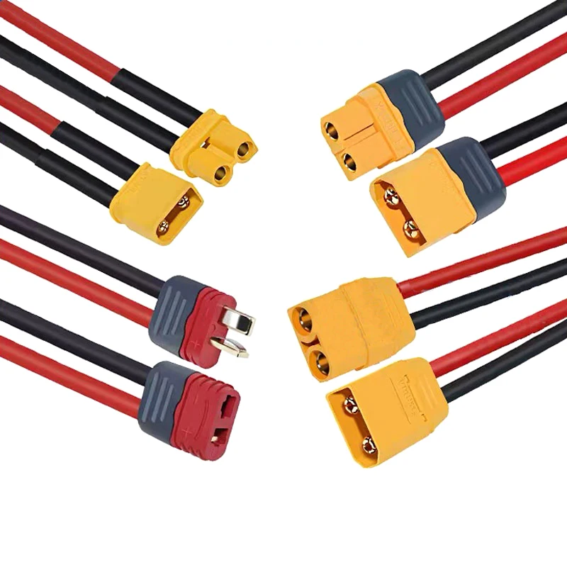 XT60 Stecker Set – 6 Paar (6 Männlich, 6 Weiblich), Für RC Auto, Boot, Drohne, LiPo-Akku & ESC