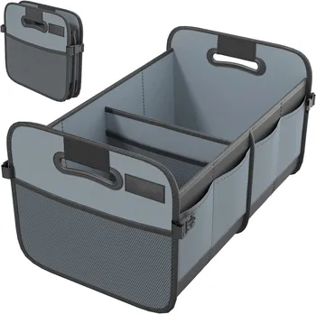 Car trunk storage bag Foldable large capacity storage box Car trunk organizer Oxford cloth waterproof utility box