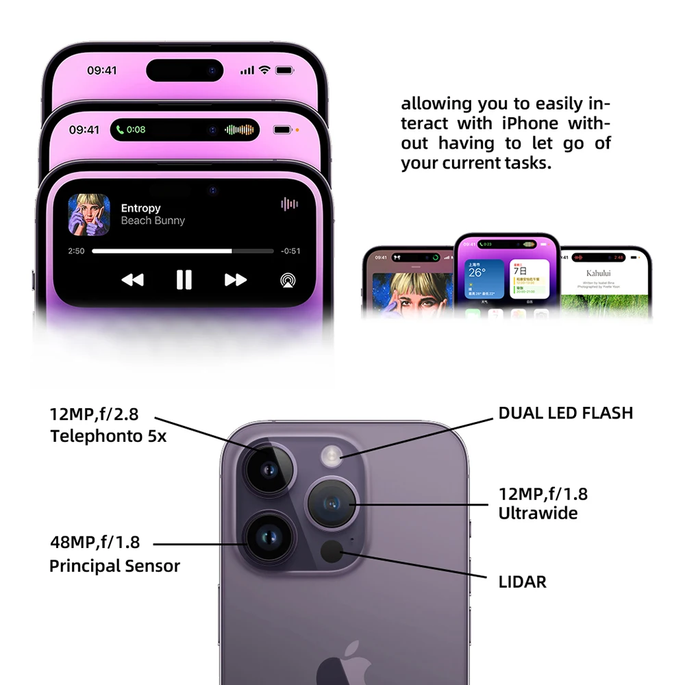 Dual SIM Original mobile phone 5G unlocked For 14  14 pro max smartphone  hight quality 5G
