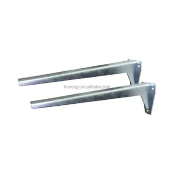 High Grade New Design L Profile Bracket Galvanised Steel Heavy Duty Wall Bracket for Solar Mounting System Shelf Support