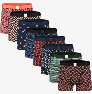 Wholesale Factory Custom Sublimation Pattern Boxer Shorts Panty Men Seamless Panties Men Mid Rise Sporty Elastic Underwear