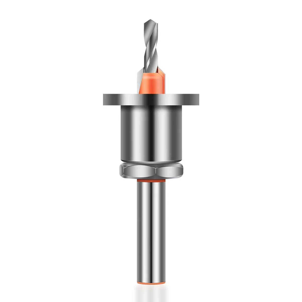 Tct Countersink Drill With Stopper Alloy Head Conical Step Drill With