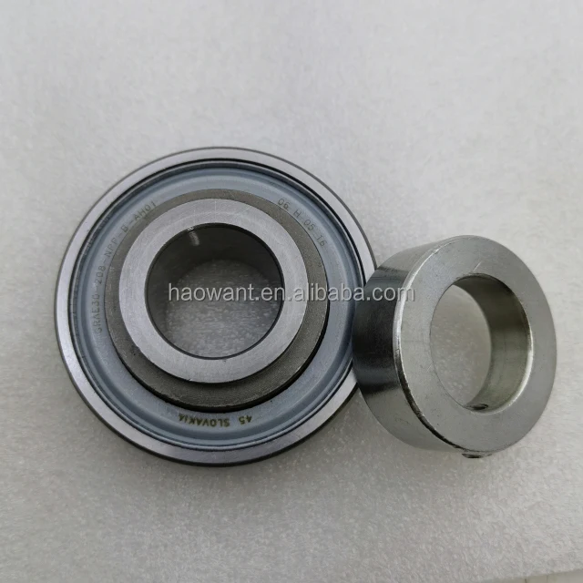 Agricultural Bearing GRAE30-208-NPP-B-AH01 Radial Insert Ball Bearing GRAE30-208-NPP-B