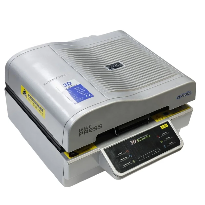 ST-3042 3D Sublimation Heat Transfer Machine, for Personalized Mugs and  Phone Cases, with Automatic Vacuum Adsorption