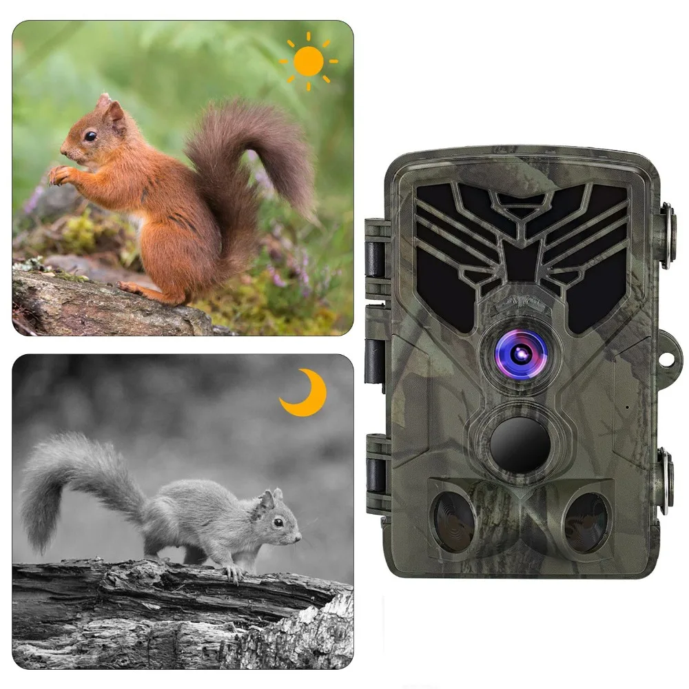 New Outdoor 24MP 2.7K HD IP65 Infrared Hunting Trail Trap HC-810A Wireless Camera For Night Vision Wireless Wildlife Camera
