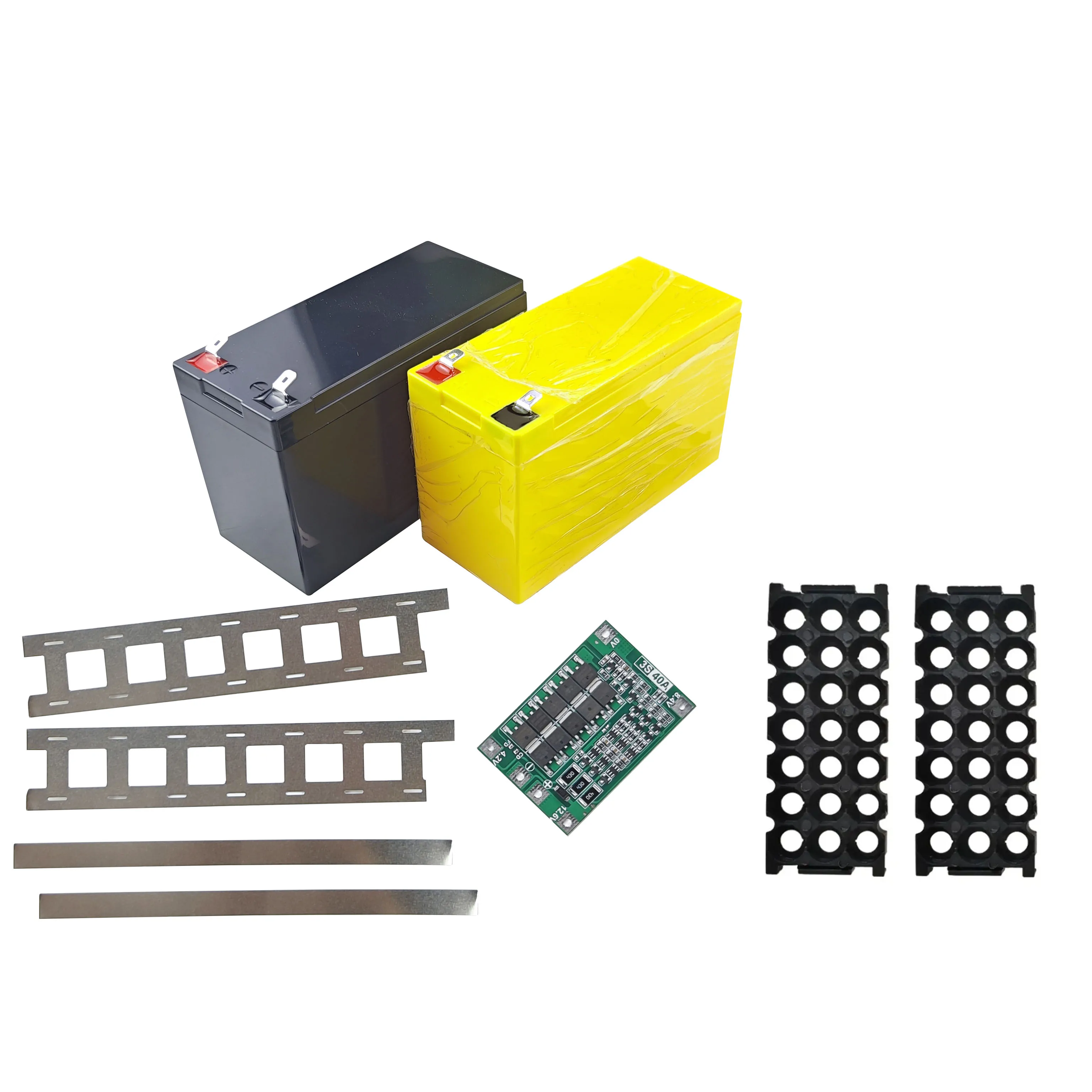 Diy 12 Volt 7ah Lithium Empty Battery Box Plastic Case 12v Battery