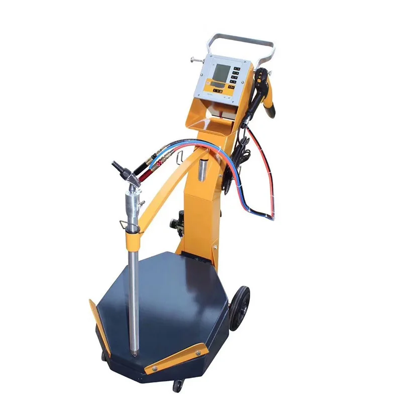 Changhe Easy Efficient Powder Coating Package Manual Batch Painting Set System With Electrostatic Spray Gun Booth Curing Oven