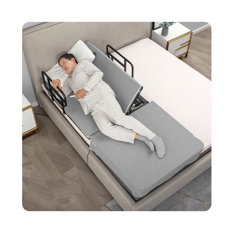 Electric Adjustable Bed - Multi-Functional Support for Elderly