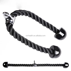 Training Rope Gym Fitness Training Deluxe Pulldown Metal Head Triceps Rope
