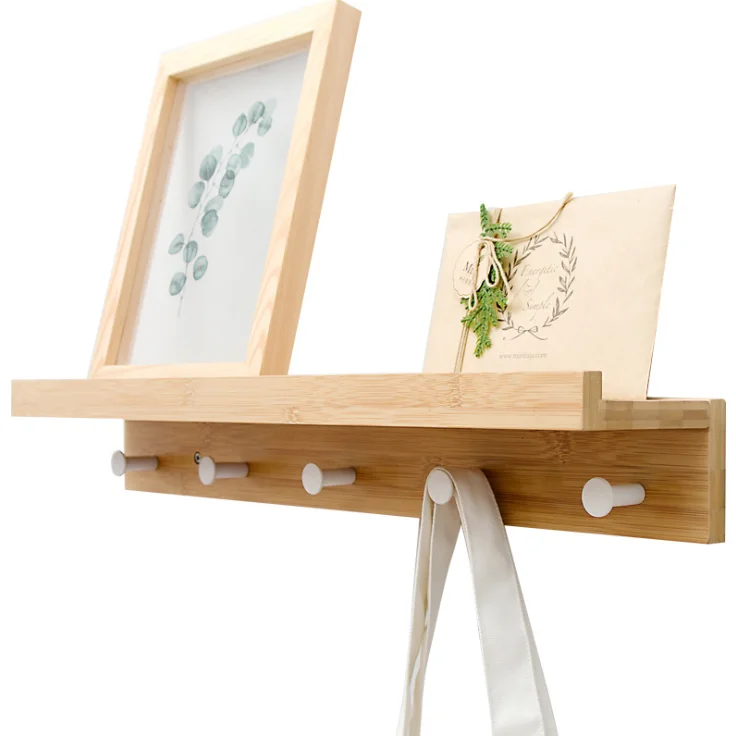 
 Бамбуковый настенный декоративный крючок «сделай сам» в античном стиле для ванной комнаты  