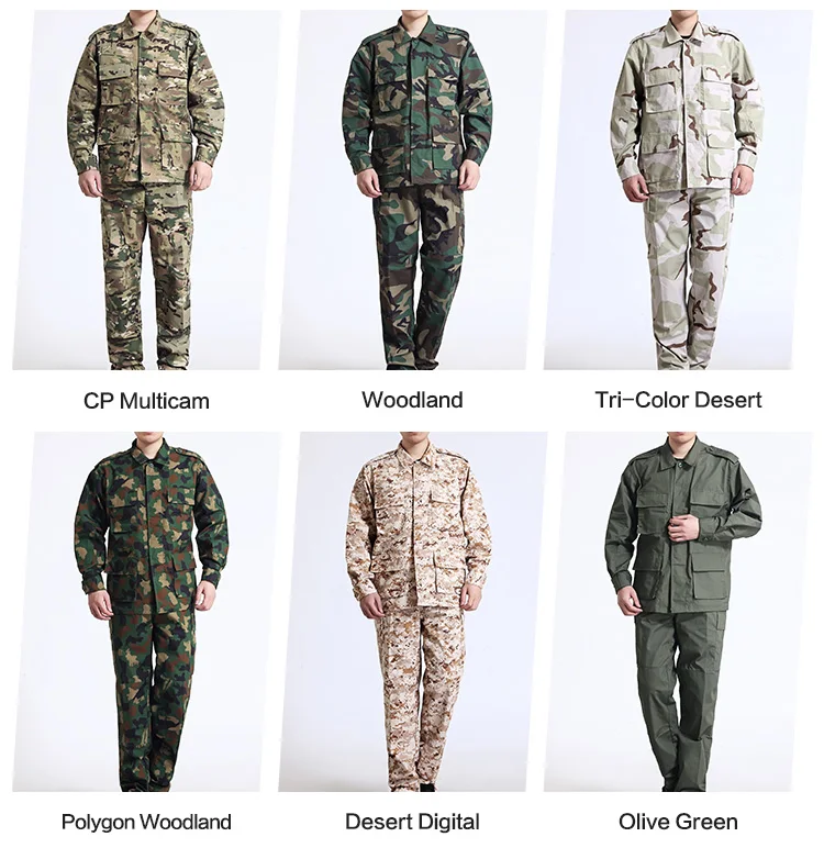 Bdu Pants Modern Tactical Civilian Wearing Camouflage Clothes Leopard