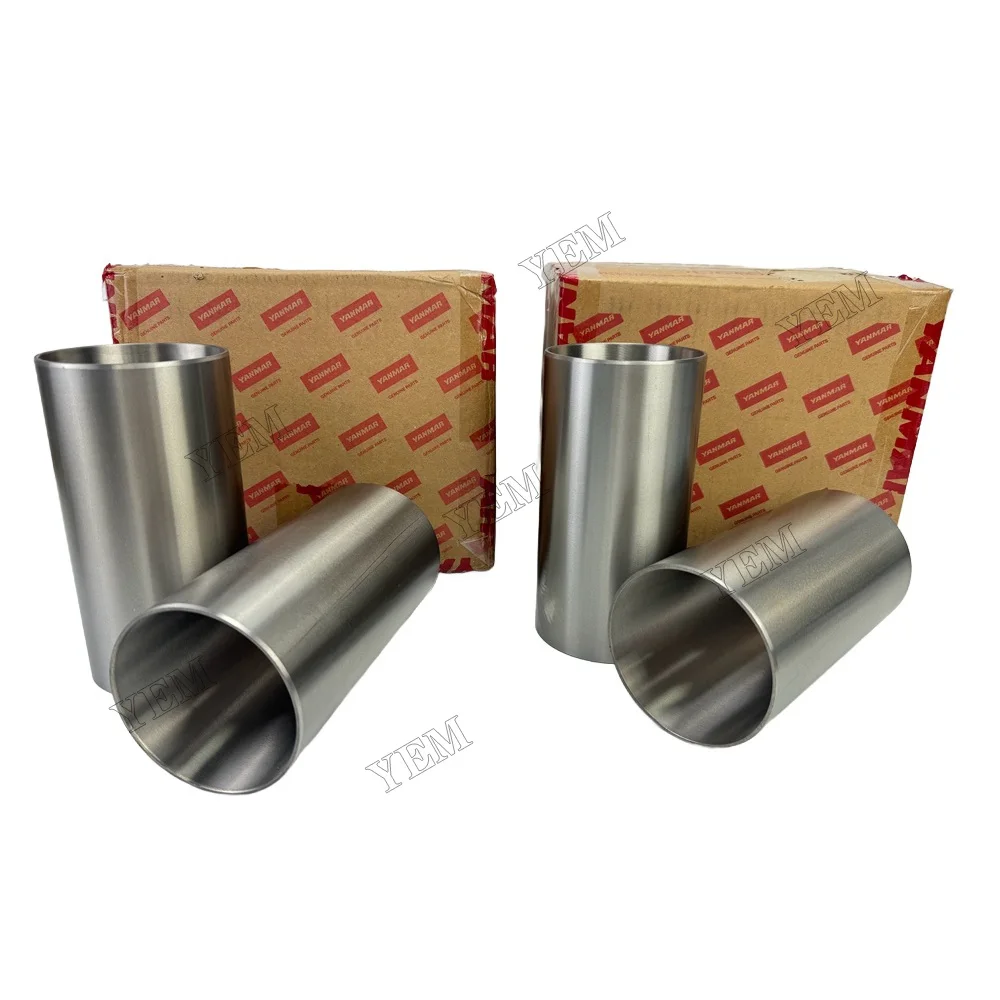 Hot Sale 4TNE98 4TNV106 4TNV82 4TNV84 Cylinder Liner for Yanmar Engine Spare Parts