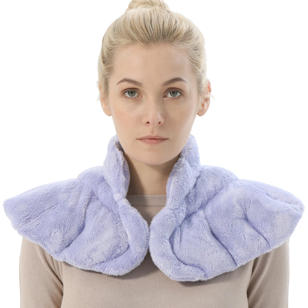 Microwaveable Heating Pad Weighted Cordless Heated Neck And Shoulder