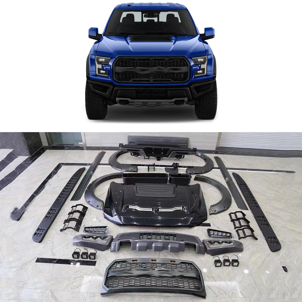 Car Accessories Front Bumper Set Superior Car Bumpers Front For Ford F