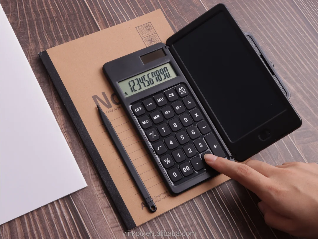 Calculadora Cientifica волшебный калькулятор версия графического ЖК-дисплей Солнечная научный с планшет