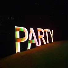 Marquee Letters Light Up Numbers for Birthday Party Decor