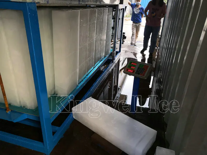 3 Ton Directly Cooling Containerized Block Ice Plant