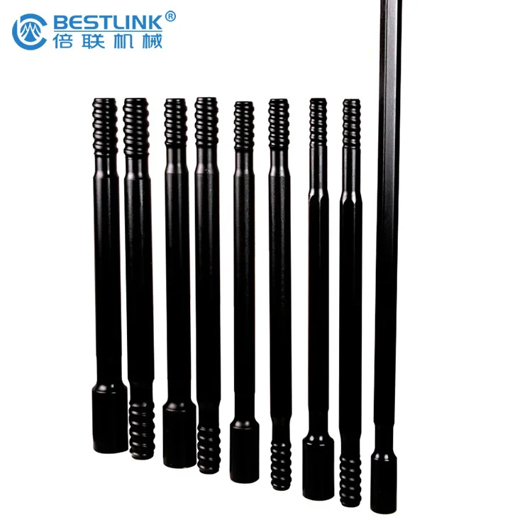 2022 Thread Extension Rock Drill Rods R32 R38 T38 Bestlink