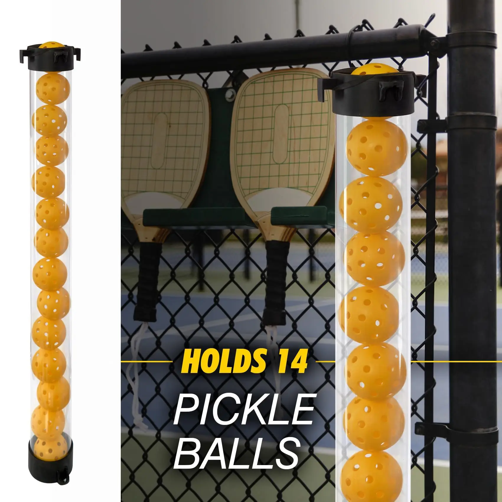 Factory customs Tennis Pickleball Ball Pickers Tube Collectors manufacture