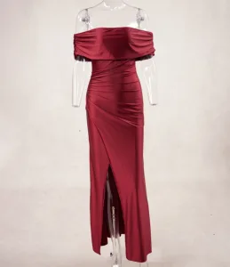 New MemorieSea Women's Clothing Dresses Long Strapless Dress