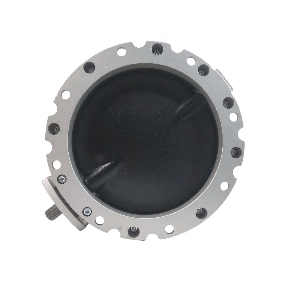 Concrete Batching System Double Flange Polyurethane butterfly Valve V2FS Cast Iron Batching Plant