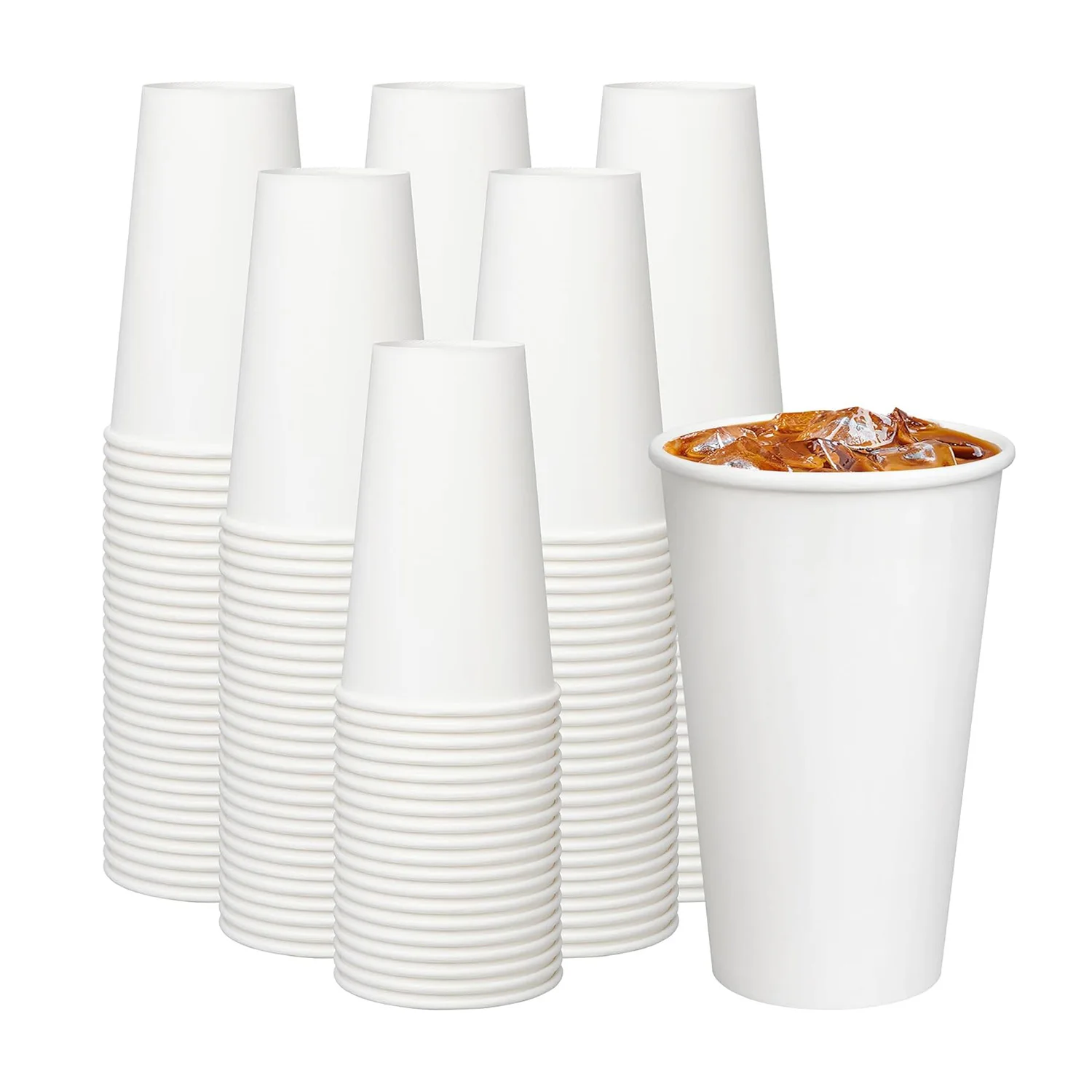 Biodegradable Double Wall Take Out Wholesale Insulated Recycle Carton Custom Coffee Cups Disposable with Lid