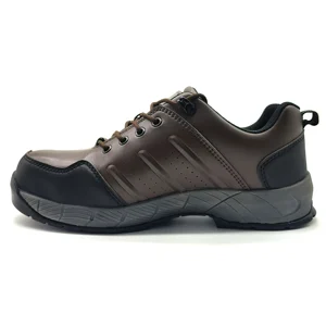 Mico Fabric Leather Safety Shoes High Quality Safety Boots EVA and Rubber Outsole Road Mate