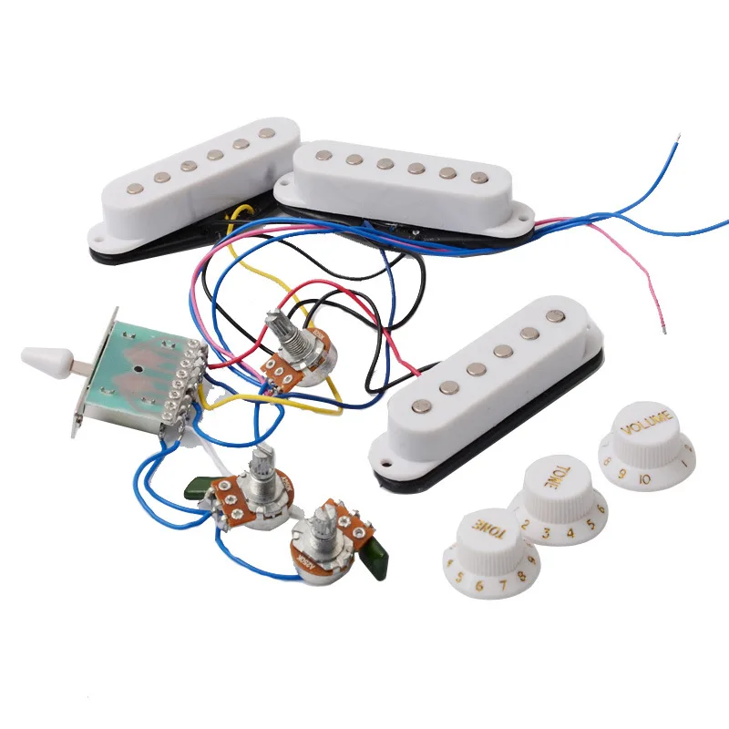 3 Punte Interruttore Pickup Chitarra In Metallo - Rosse, 3/5 Vie Per ST/TL, Nuove
