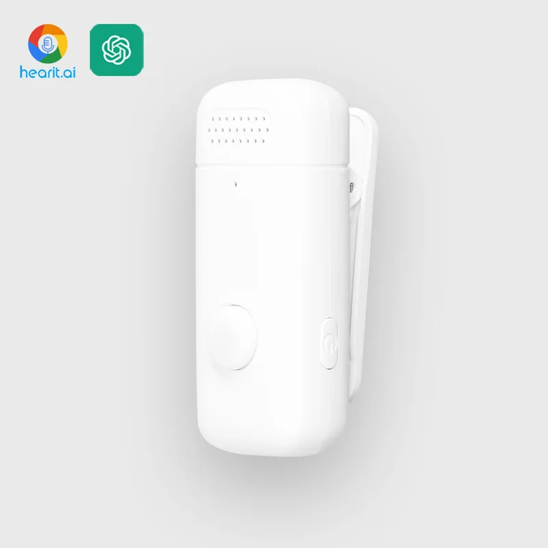 ODM Wearable Ai Healthcare ChatGPT AI Microphone ABS Pocket