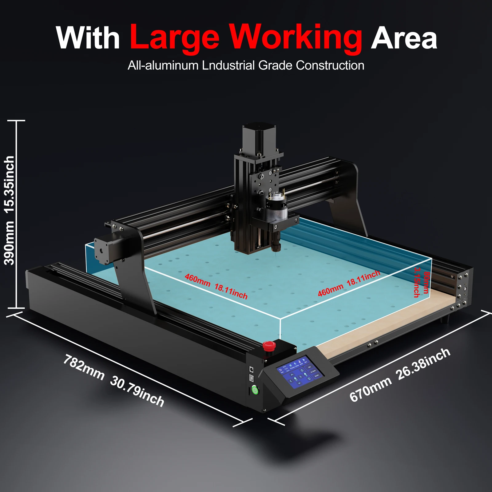Hot New Twotrees TTC 450 CNC Router Machine - Multifunctional 
