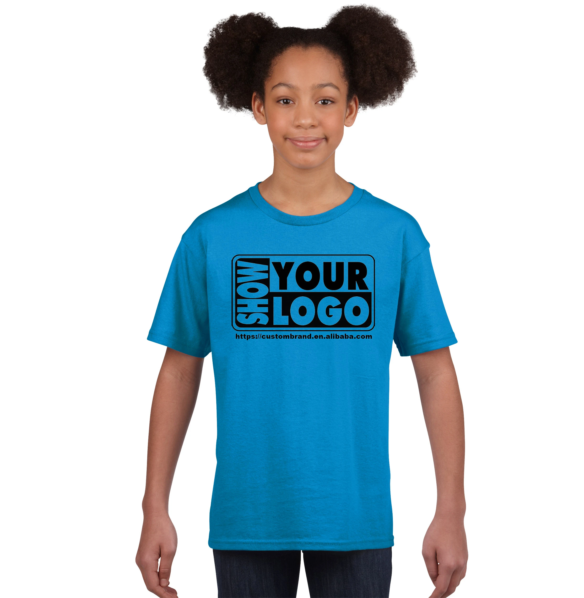 Простые детские футболки оптом, детские футболки с принтом на заказ с вашим логотипом или дизайном