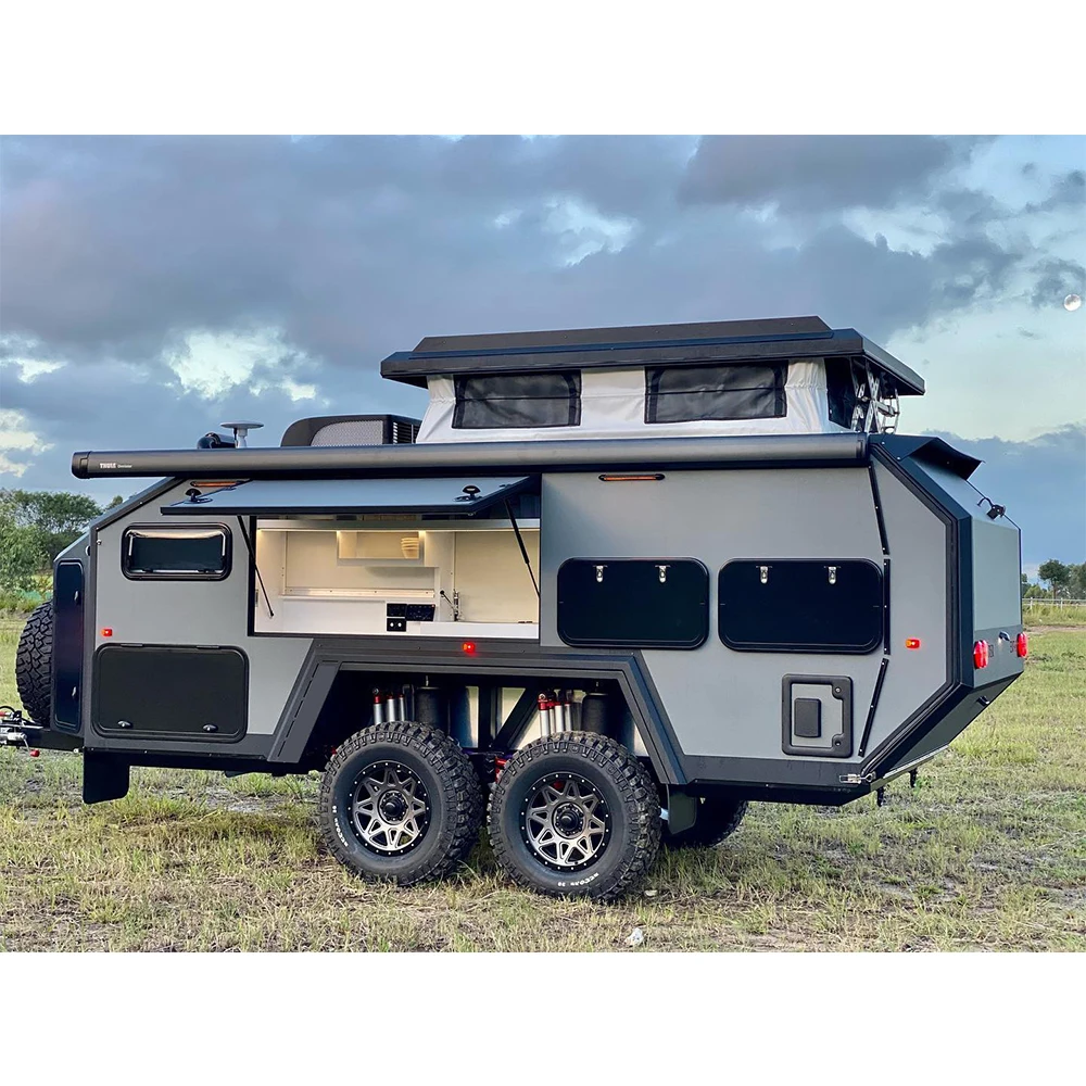 Australian Standard Off Road Pop Top Travel Trailer Hybrid Caravan With Sofa Buy Australian