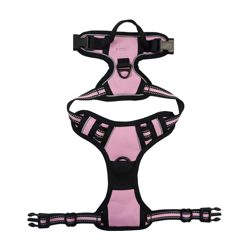 Wholesale Multicolor Breathable Adjustable Pet Chest Harness