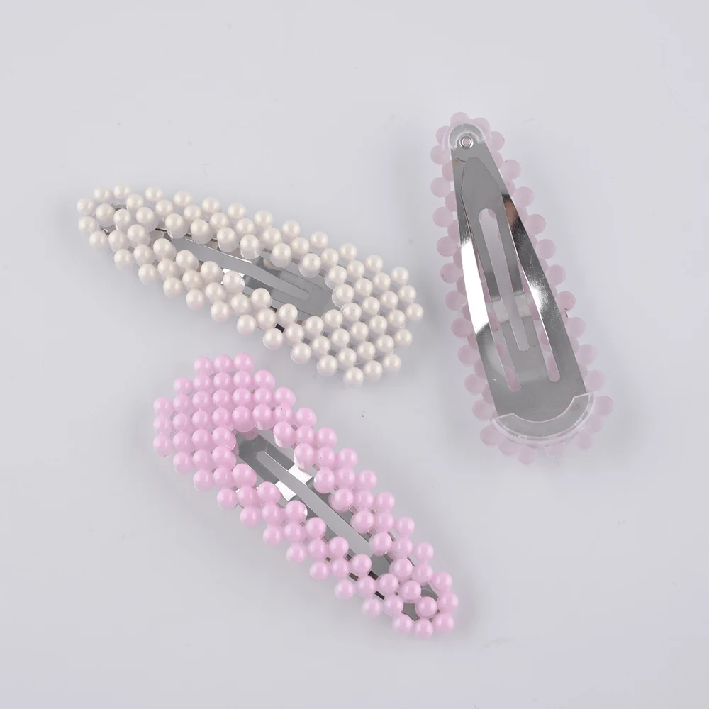 Модные заколки для волос с искусственным жемчугом треугольные геометрические заколки для волос с жемчугом для девочек женские аксессуары для волос Элегантные Заколки Для Волос